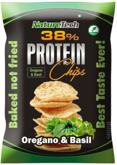 NatureTech Chips Πρωτεΐνης με Γεύση Ρίγανη 50gr