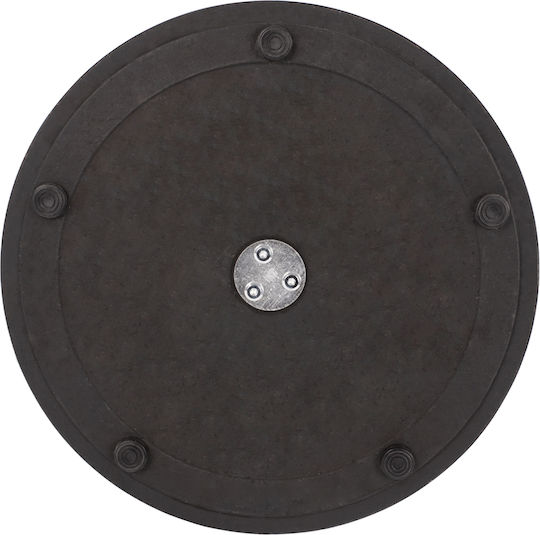HomeMarkt Table Stand made of Metal with Regulator Black 45x45x72cm