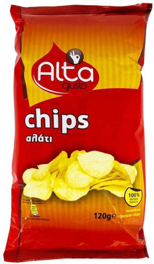 Alta Gusto Chips Chips Με Αλάτι με Αλάτι 120gr