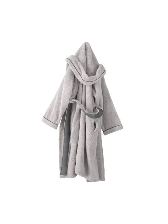 Guy Laroche Παιδικό Μπουρνούζι Kiddies Silver με Κουκούλα