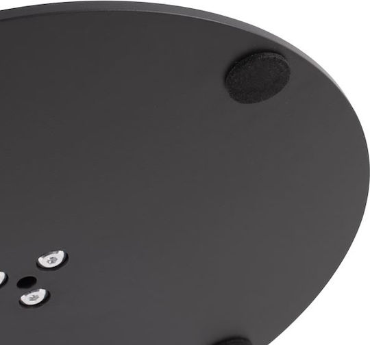 HomeMarkt Table Stand made of Metal in Black Color 40x40x72cm