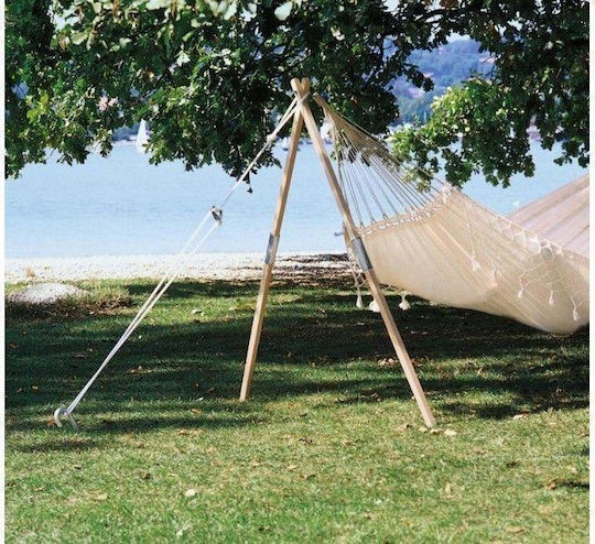 Amazonas Madera Hammock Stand made of Wood in Beige Color 165cm