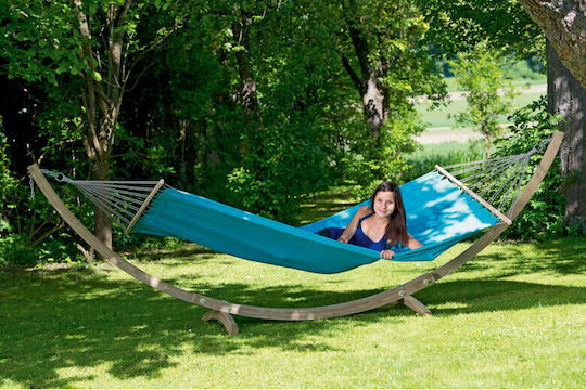 Amazonas Kronos Hammock Stand made of Wood in Beige Color 358x113x105cm