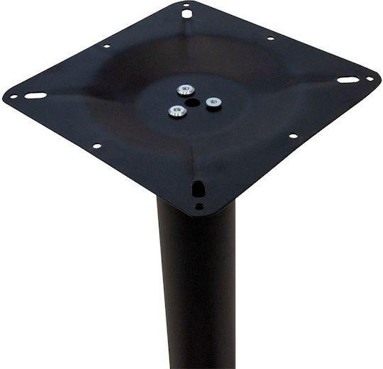 Pakketo PWH-0022 Металик Стойка За Маса Черна Таблица 62x62x94см