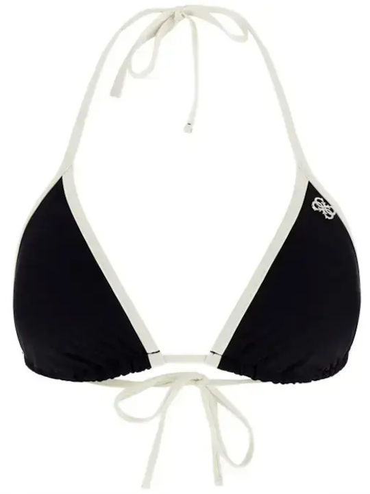 Top Bikini Triunghi Negru