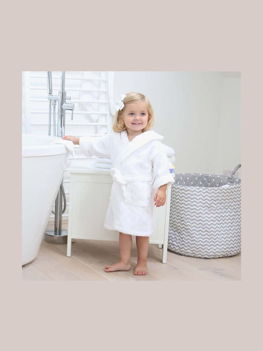 Minene Baby Bath Towel Hooded Bunny Gray 115x80cm