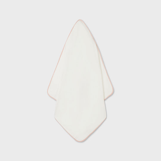 Mayoral Hooded Baby Bath Towel Dusty Pink