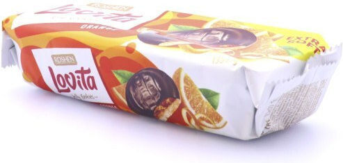 Roshen Biscuits With Topping & Filling Orange 1pcs 135gr