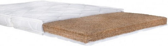 Bebe Strom Στρώμα Παρκοκρέβατου με Κοκοφοίνικα 60cmx120cmx4cm
