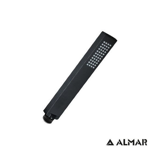 Eurorama Thin Τηλέφωνο Ντουζ Black Matt