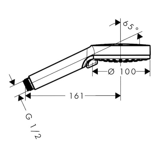 Hansgrohe Crometta Vario Τηλέφωνο Ντουζ