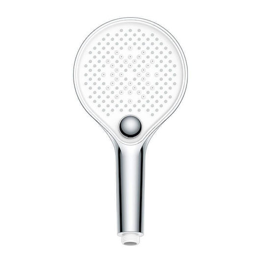 Handheld Showerhead White Inter Ceramic 7324w