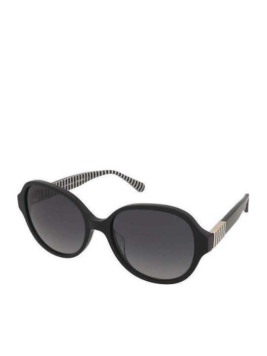 Kate Spade Ochelari De Soare Unisex Cu Ramă Neagră Din Plastic Și Lentile Degrade Negre KS-EMALIE-2/G/S-807