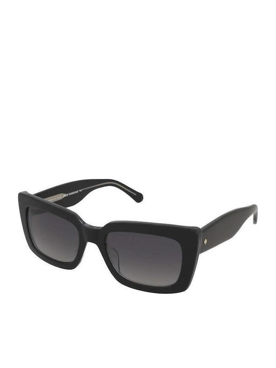 Kate Spade Unisex Sunglasses with Black Horn-Rimmed Frame and Black Gradient Lens KS-CAILIN-2/S-D51