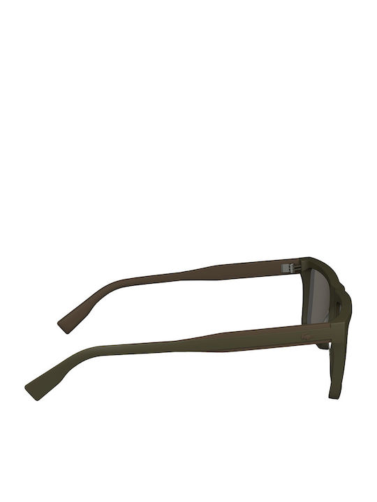 Lacoste Ochelari de Soare pentru Bărbați cu Ramă Maro și Lentilă Maro L6009S-275