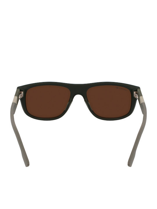 Lacoste Ochelari de Soare pentru Bărbați cu Ramă Maro și Lentilă Maro L6042S-275