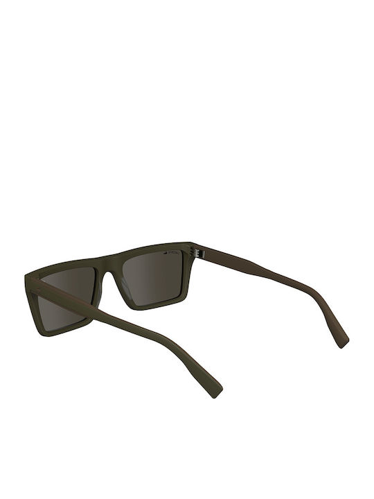 Lacoste Ochelari de Soare pentru Bărbați cu Ramă Maro și Lentilă Maro L6009S-275