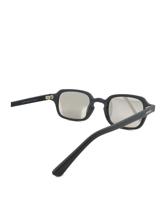 The Glass of Brixton Unisex Sunglasses with Black Plastic Frame and Black Lens bs237 01