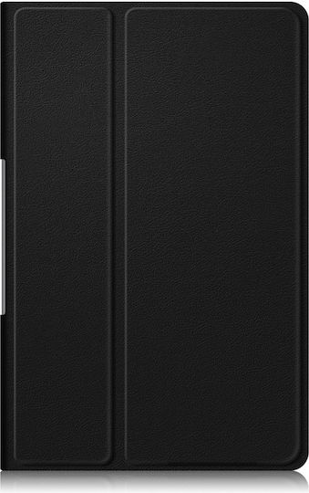 Flip Cover Ανθεκτική Μαύρη (Lenovo Tab Plus)