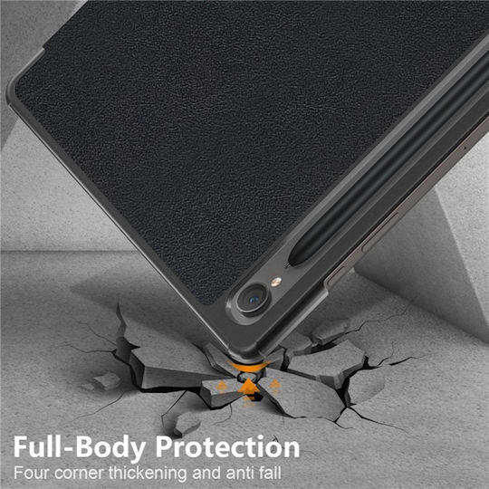 Flip Cover Ανθεκτική Καφέ (Samsung Galaxy Tab S9 / S9 Fe / S10 Fe)