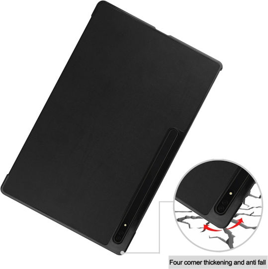 Flip Cover Durabilă Maro (Samsung Galaxy Tab S9 / S9 Fe / S10 Fe)