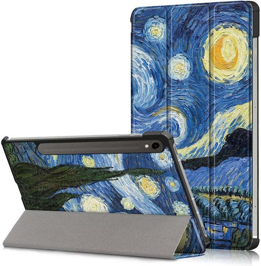 Flip Cover Durabilă Maro (Samsung Galaxy Tab S9 / S9 Fe / S10 Fe)