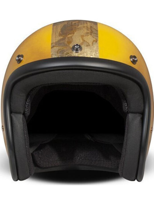 DMD Retro Handmade Silk Cască Moto Jet ECE 22.06 900gr
