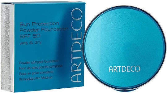 ArtDeco Sun Protection Powder Foundation LSF50 50 Dark Cool 9.5gr