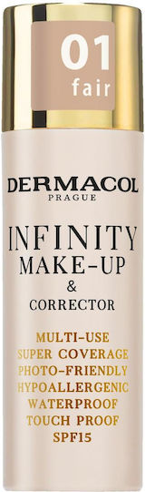 Dermacol Infinity Make-up Mov/alb 01 Târg 20gr