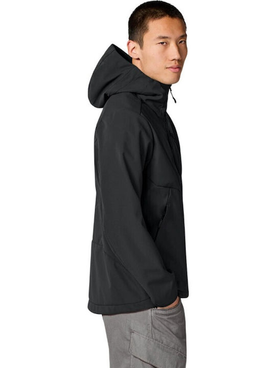 Rev'IT Jerry 2 Зимно Мъжко Мотоциклетно Яке Softshell Водоустойчиво Черно