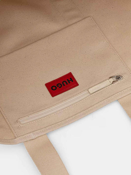 Damentasche Tote Handtasche Cremfarben