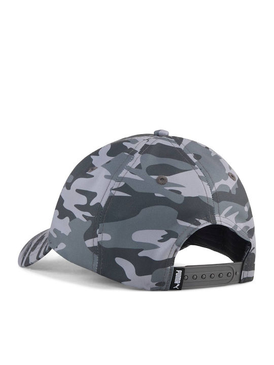 Cap Puma Ess Elevated Aop Bb Cap Gray Unisex