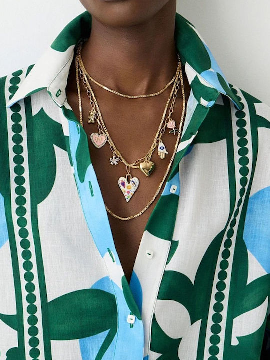 BSB Double Lucky Charm Necklace