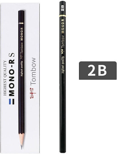 Tombow Wooden Highest Quality Pencils Mono-rs 12pcs 4901991017335 Nibs 2h