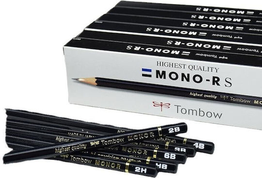 Tombow Wooden Highest Quality Pencils Mono-rs 12pcs 4901991017335 Nibs 2h