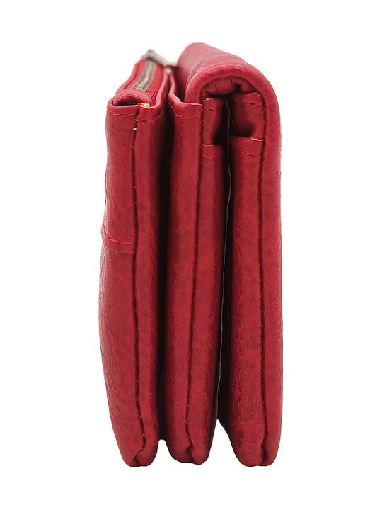 Large Fabric Women's Wallet Red