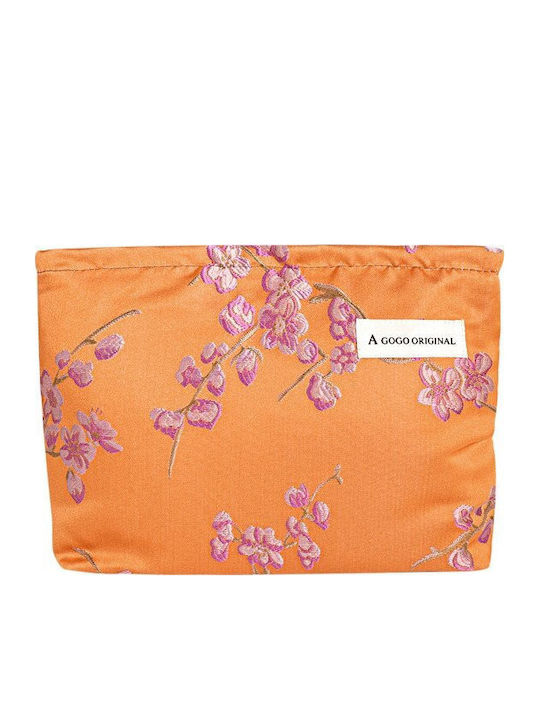 Women's Pouch Flowers – Small Cute Floral Pouch Orange