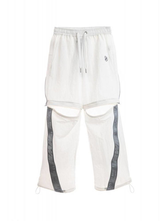 Pantaloni De Trening Albi