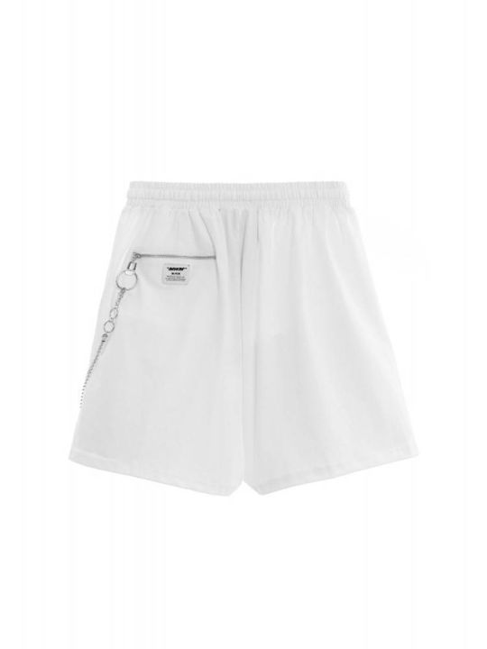 Mod Wave Movement Γυναικείο Σορτς White