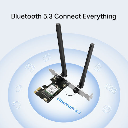 Mercusys v2 Placă de Rețea Wireless (3000Mbps) PCI-e