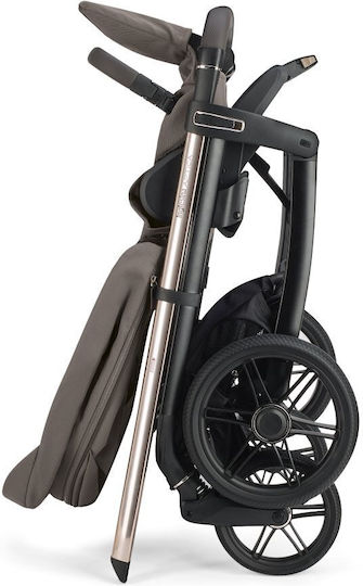 Inglesina Aptica Duo Ρυθμιζόμενο Καρότσι 2 σε 1 Kατάλληλο για Nεογέννητο Marble Grey / Palladio Black 10.4kg