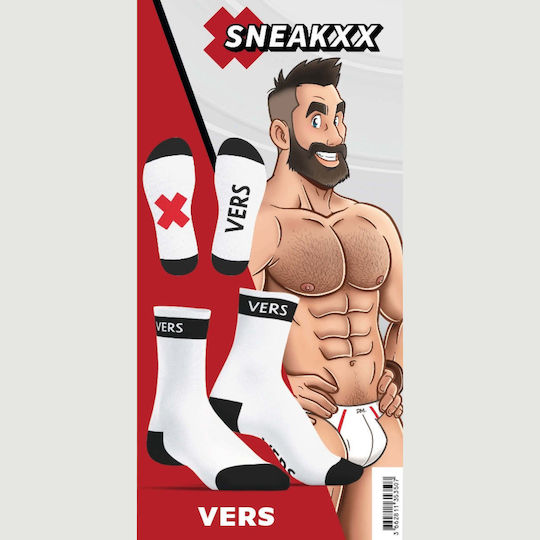 SneakXX Sexy Ανδρικές Κάλτσες Μαύρες