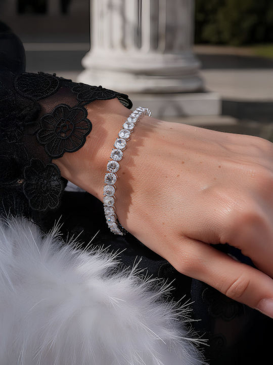 Chrysothemiss Brățară Pentru Femei Cu Zircon 17cm