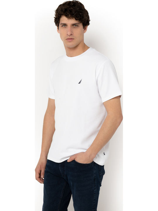 Nautica T-shirt Λευκό