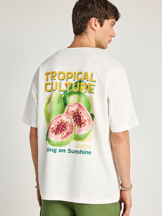 T-shirt Alb