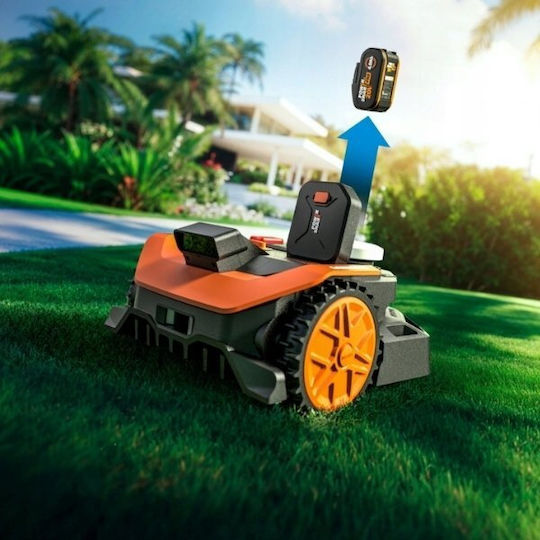 Worx Landroid Vision Cloud Ρομποτική Μηχανή Γκαζόν