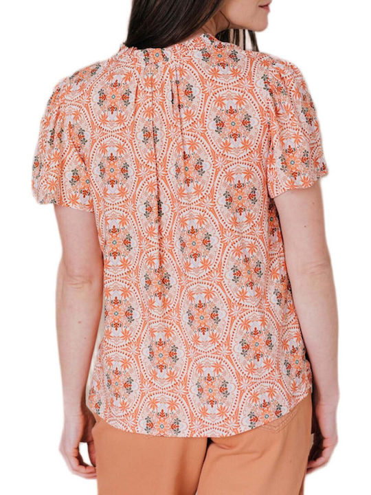 C'est Beau La Vie T-Shirt Πορτοκαλί