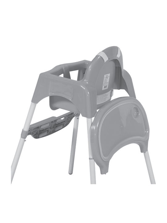 Lorelli Amaro Baby Highchair with Adjustable Height Artic Blue