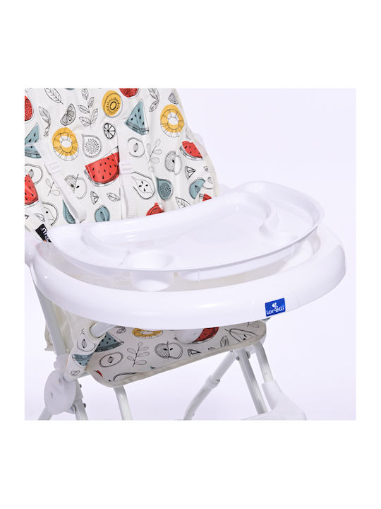 Lorelli Bonbon Foldable Baby Highchair Green Leather