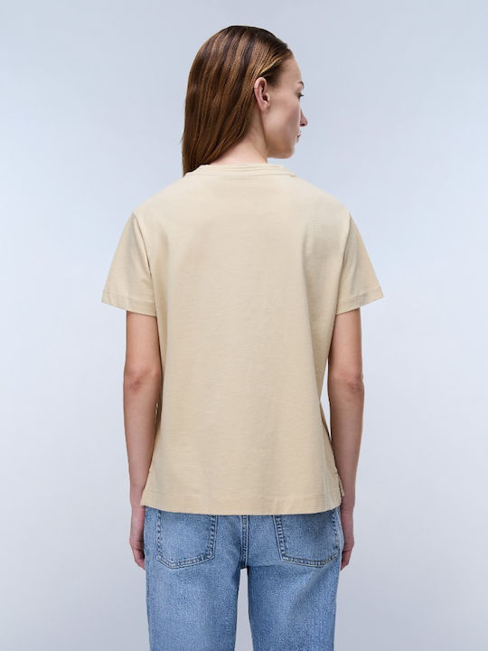 Women's Beige T-shirt